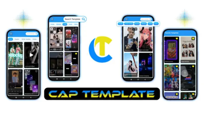 Cap Template  CapCut Template android App screenshot 0