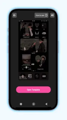 Cap Template  CapCut Template android App screenshot 1