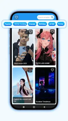 Cap Template  CapCut Template android App screenshot 4